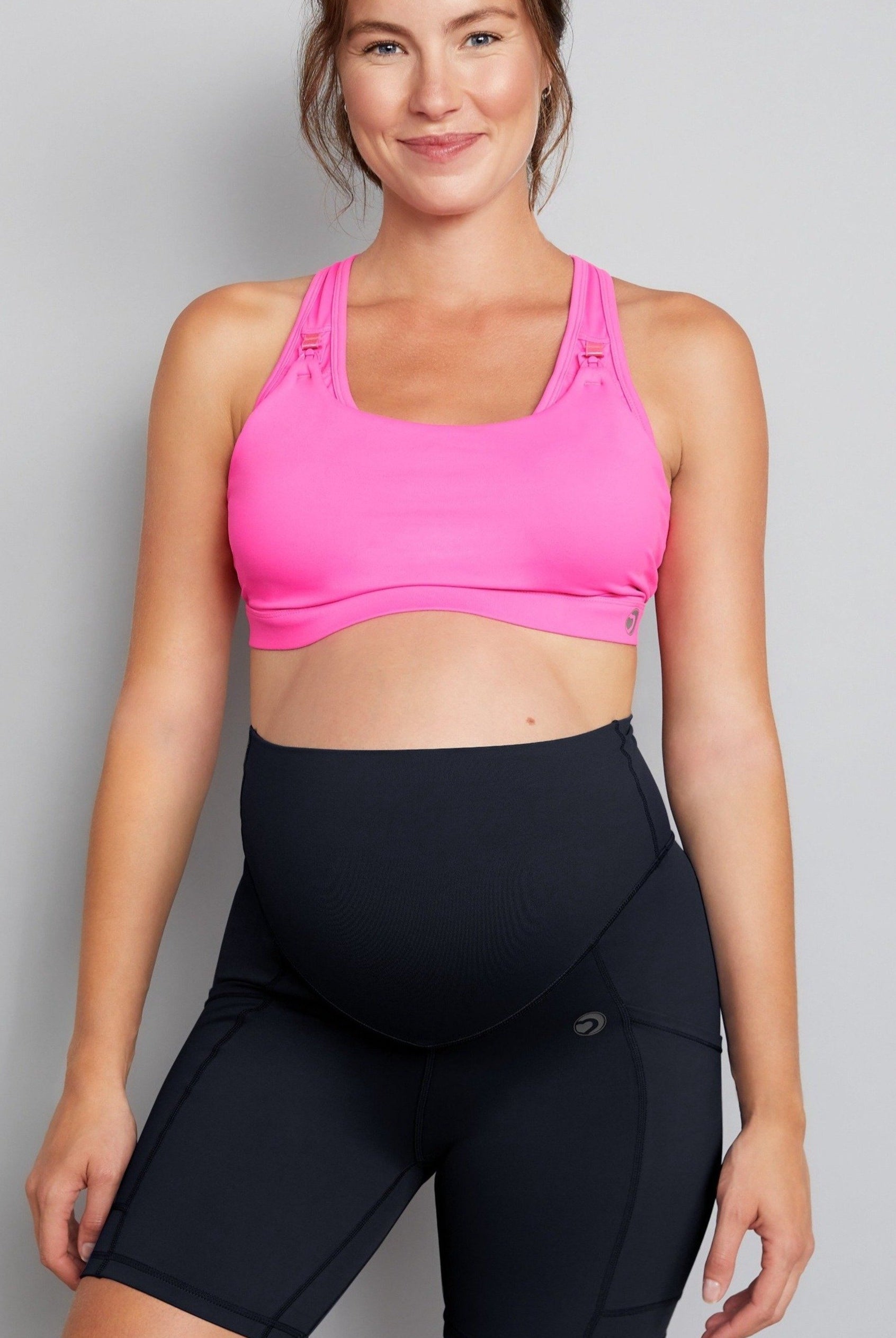 Maternity Cycling Shorts - Jet Black