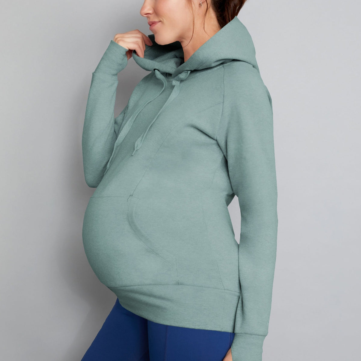 Blue Breastfeeding Hoodie