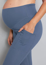 Luxe Maternity & Postnatal Leggings - Dusk