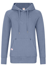 Blue Breastfeeding hoodie front