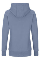 Blue Breastfeeding hoodie back