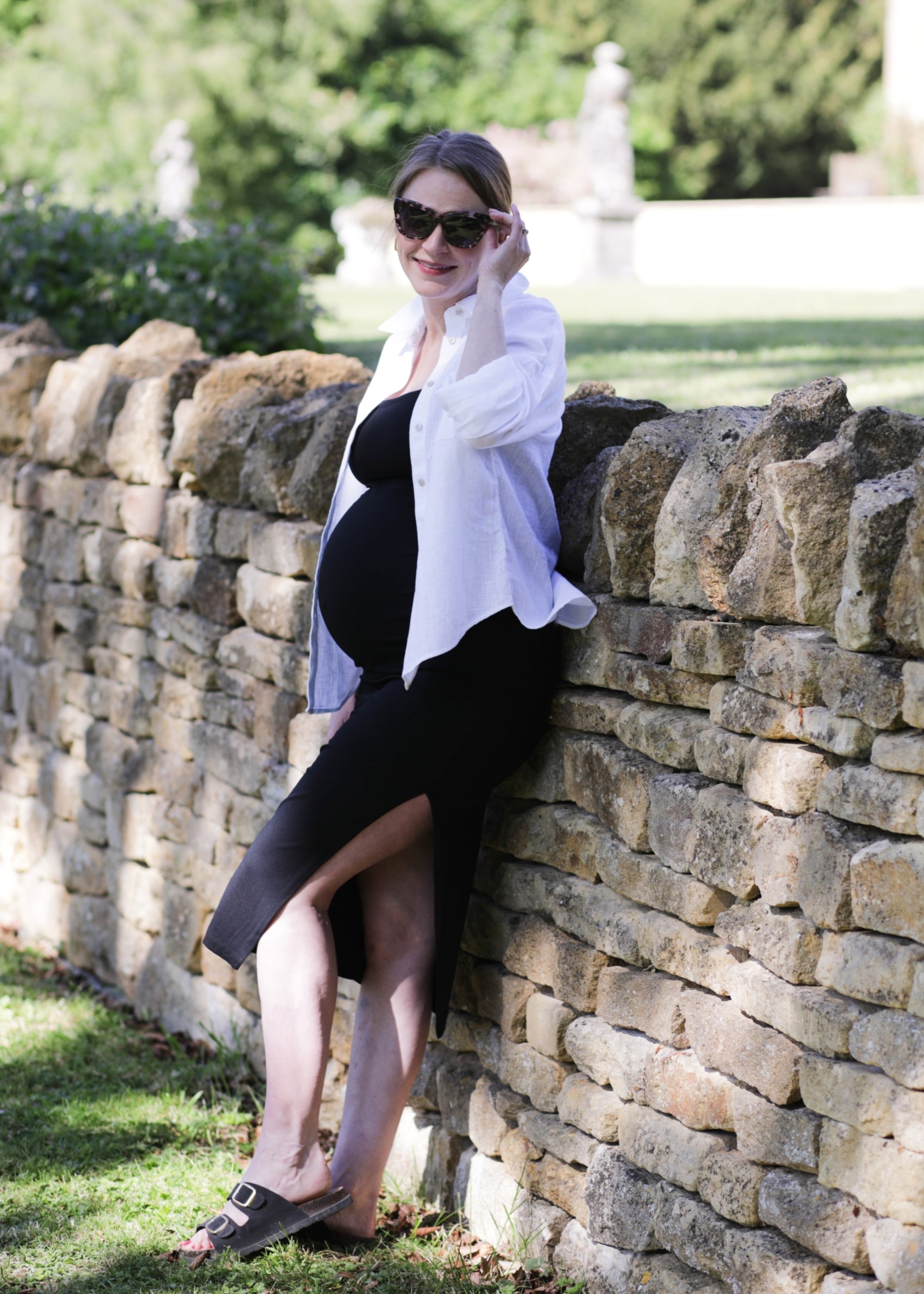 Maternity tank dress