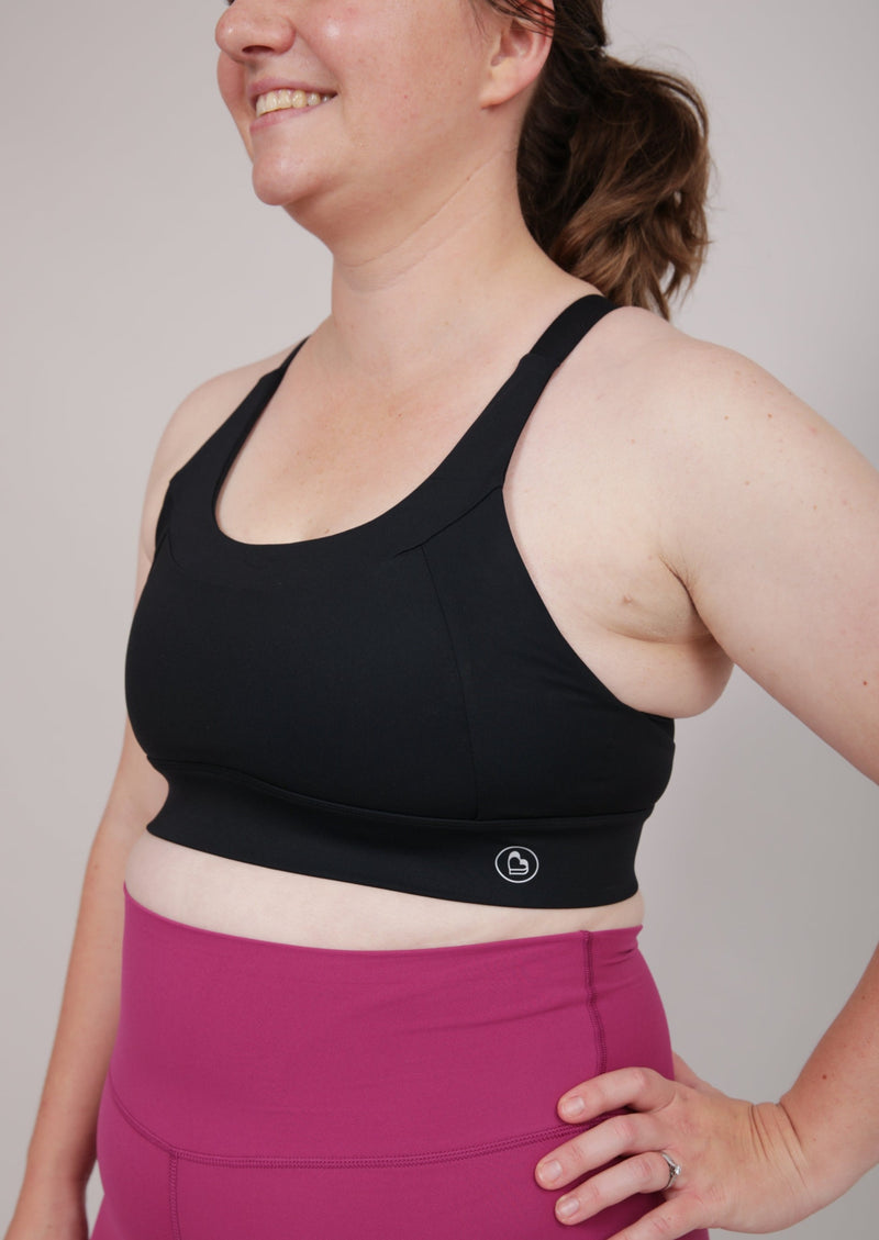 Stamina Sports Bra - Jet Black