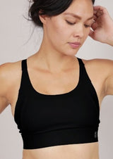 Stamina Sports Bra - Jet Black