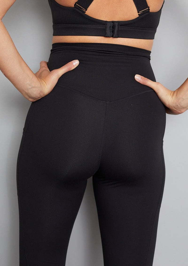 Luxe Maternity & Postnatal Leggings - Soft Black – Natal Active