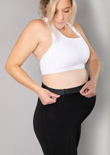Swift Maternity & Postnatal Leggings - Jet Black